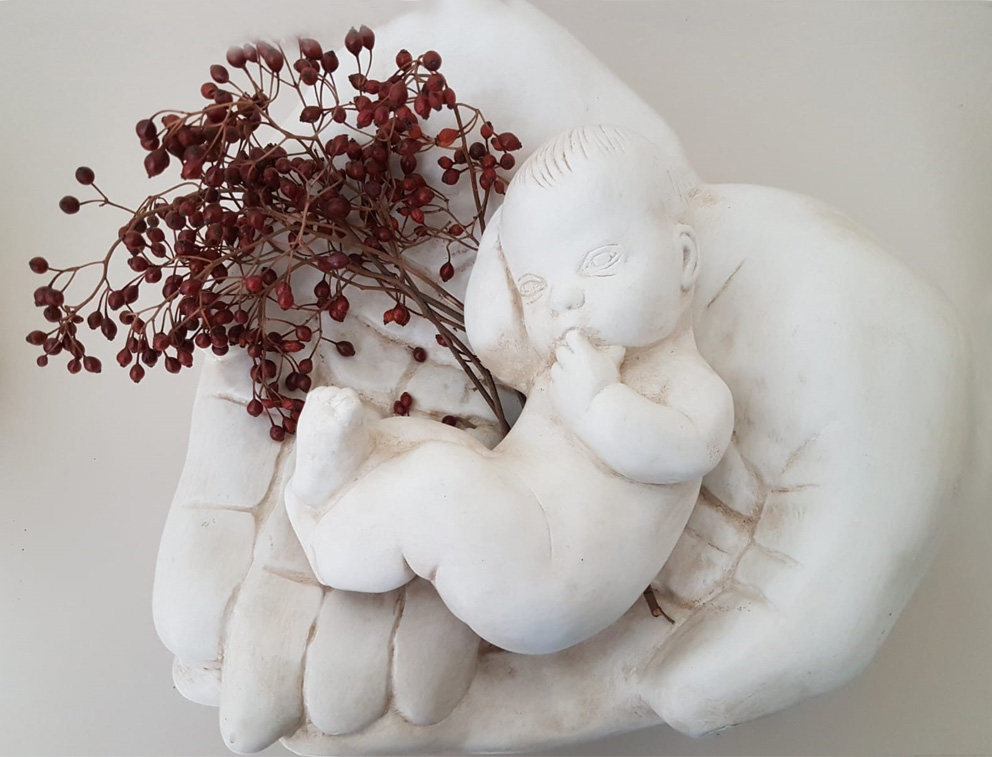 Baby auf Händen
