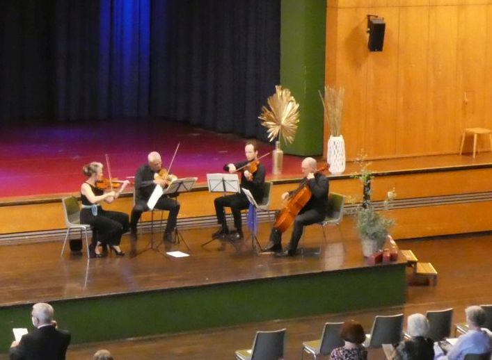Streichquartetts aus dem Stamitz-Orchester Mannheim